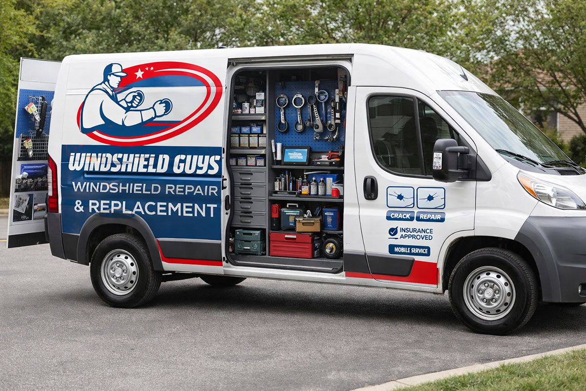 Mobile auto glass service in Tomball, TX